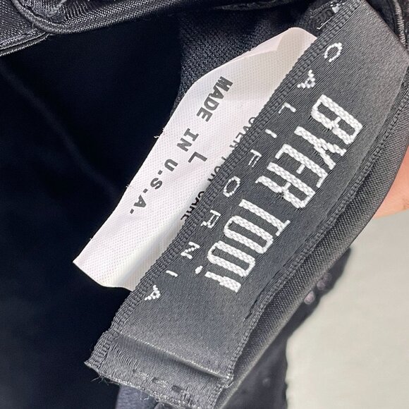 Vintage Y2K Byer Too! Womens Large Black Babydoll Maxi Dress Sleeveless - Picture 5 of 12